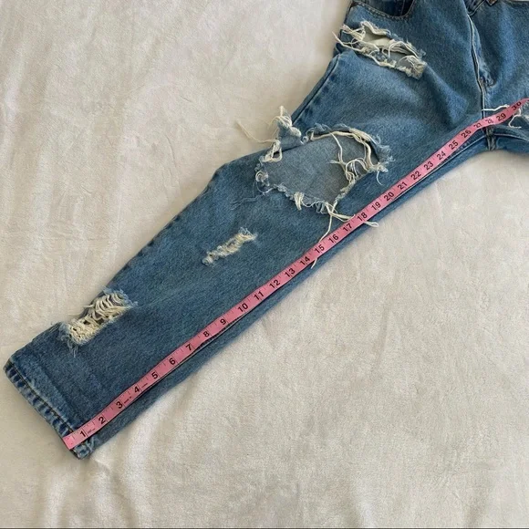 One x One Teaspoon Super Baggy Super Distressed Jeans - Picture 9 of 9